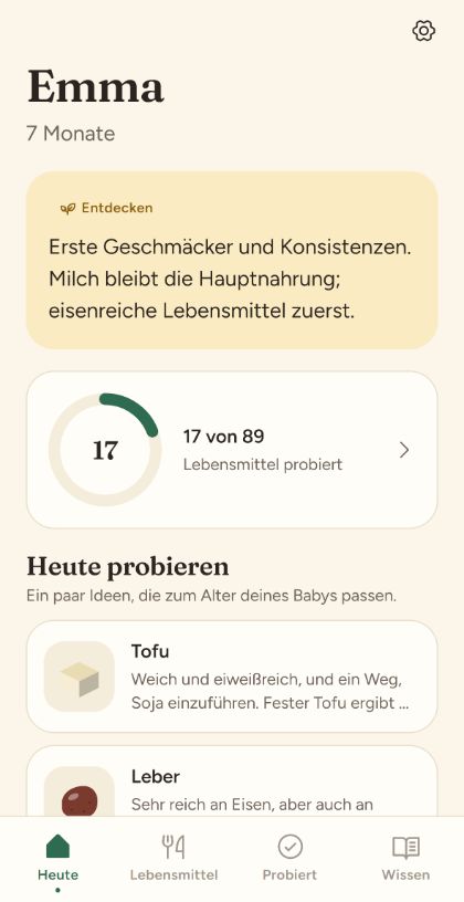 Beikost und Baby Led Weaning