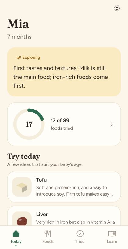 Baby-led weaning and starting solids