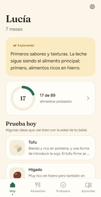 Baby-led weaning y alimentación complementaria