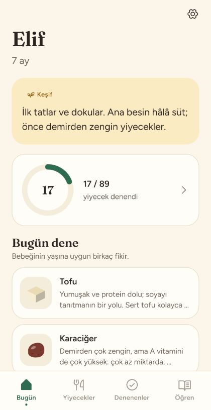 Ek gıdaya geçiş ve bebek liderliğinde beslenme